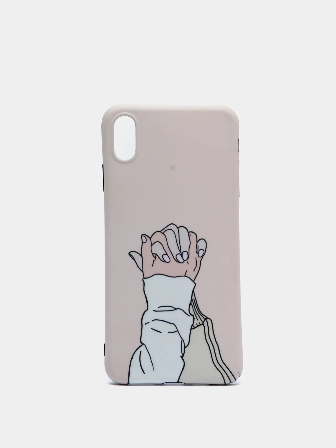 Угольный чехол для iPhone X/XS, XS Max, XR "Девушки и принты"