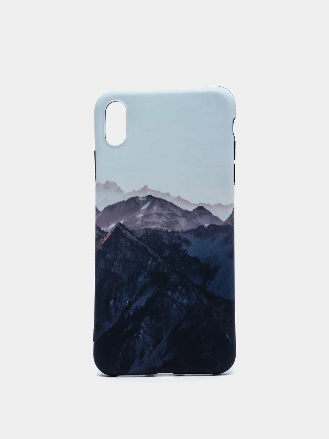 Черный чехол для iPhone X/XS, XS Max, XR "Девушки и принты"