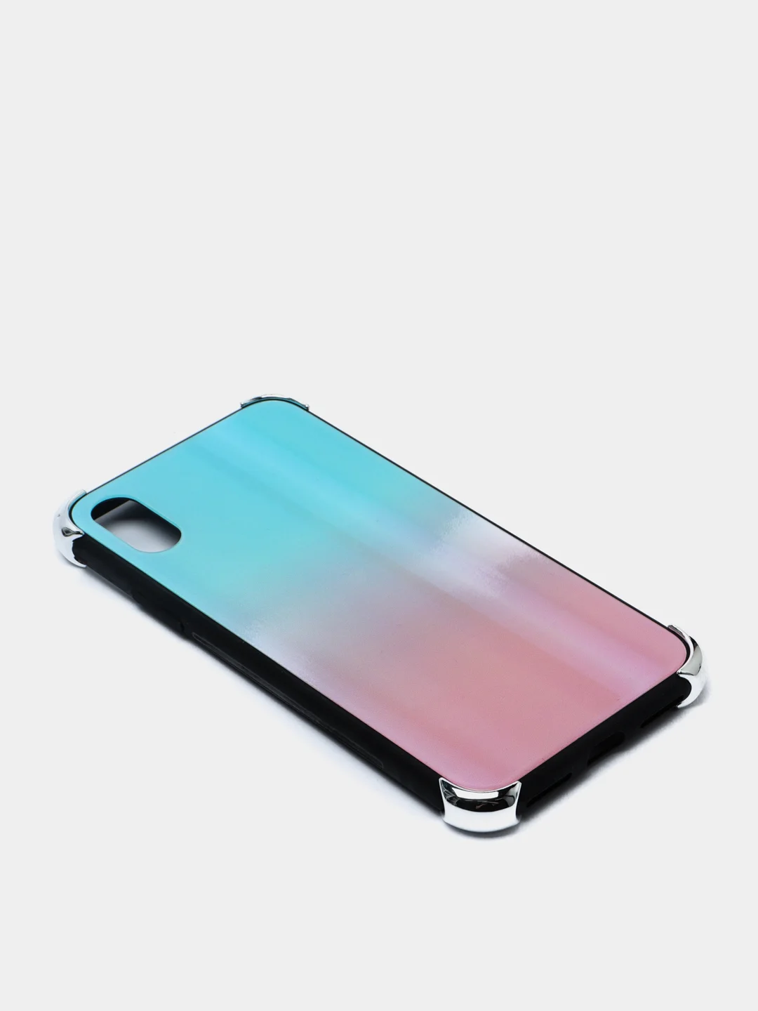 Розовый чехол для iPhone X/XS, XS Max, XR "Мрамор"