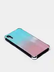 Розовый чехол для iPhone X/XS, XS Max, XR "Мрамор"