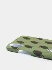 Зеленый чехол для iPhone X/XS, XS Max, XR "Девушки и принты"