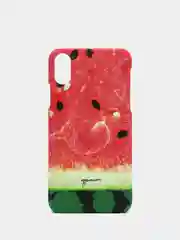 Красный чехол "Фрукты" для iPhone X/XS, XS Max, XR