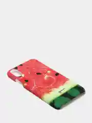 Зеленый чехол "Фрукты" для iPhone X/XS, XS Max, XR