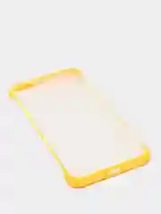 Золотой чехол для Apple iPhone 7 Plus / 8 Plus, прозрачный с держателем