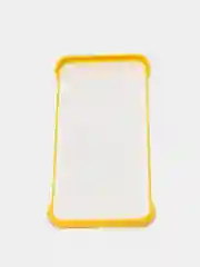 Золотой чехол для Apple iPhone 7 Plus / 8 Plus, прозрачный с держателем