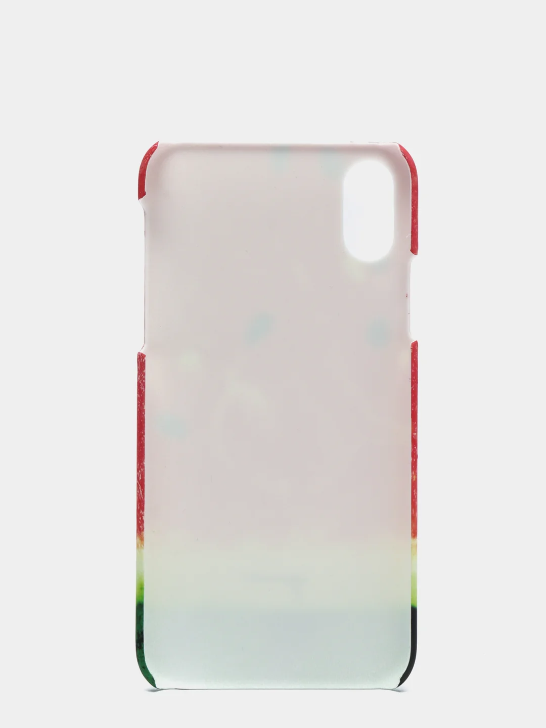 Зеленый чехол "Фрукты" для iPhone X/XS, XS Max, XR
