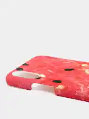 Зеленый чехол "Фрукты" для iPhone X/XS, XS Max, XR