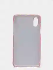 Красный чехол для iPhone X/XS, XS Max, XR "Дино и принты"