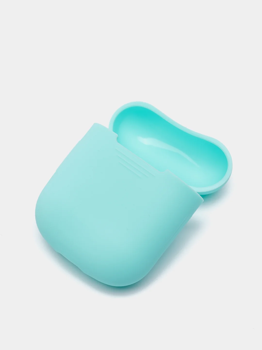 Бирюзовый силиконовый чехол для Apple AirPods 1 и AirPods 2