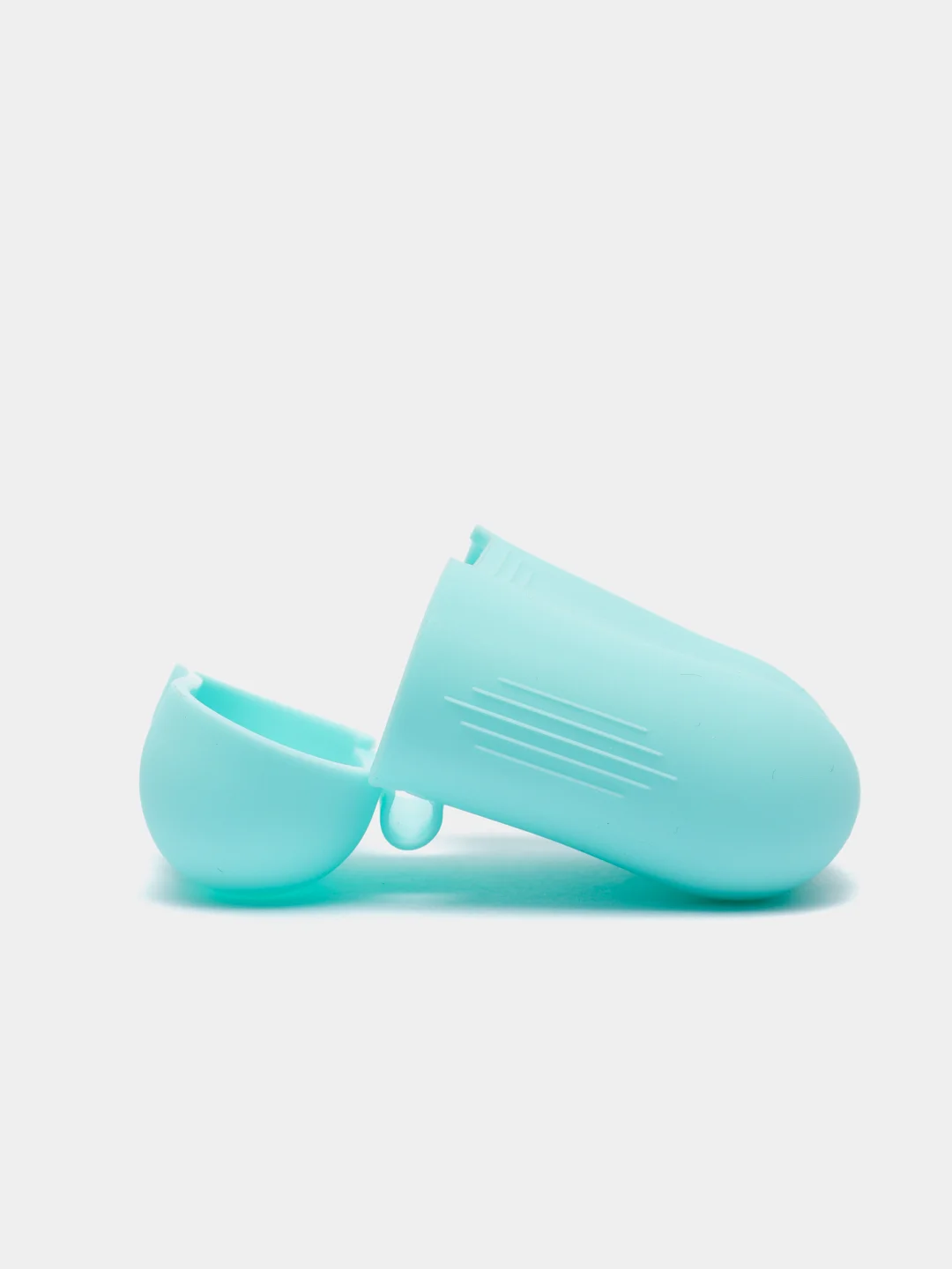 Бирюзовый силиконовый чехол для Apple AirPods 1 и AirPods 2