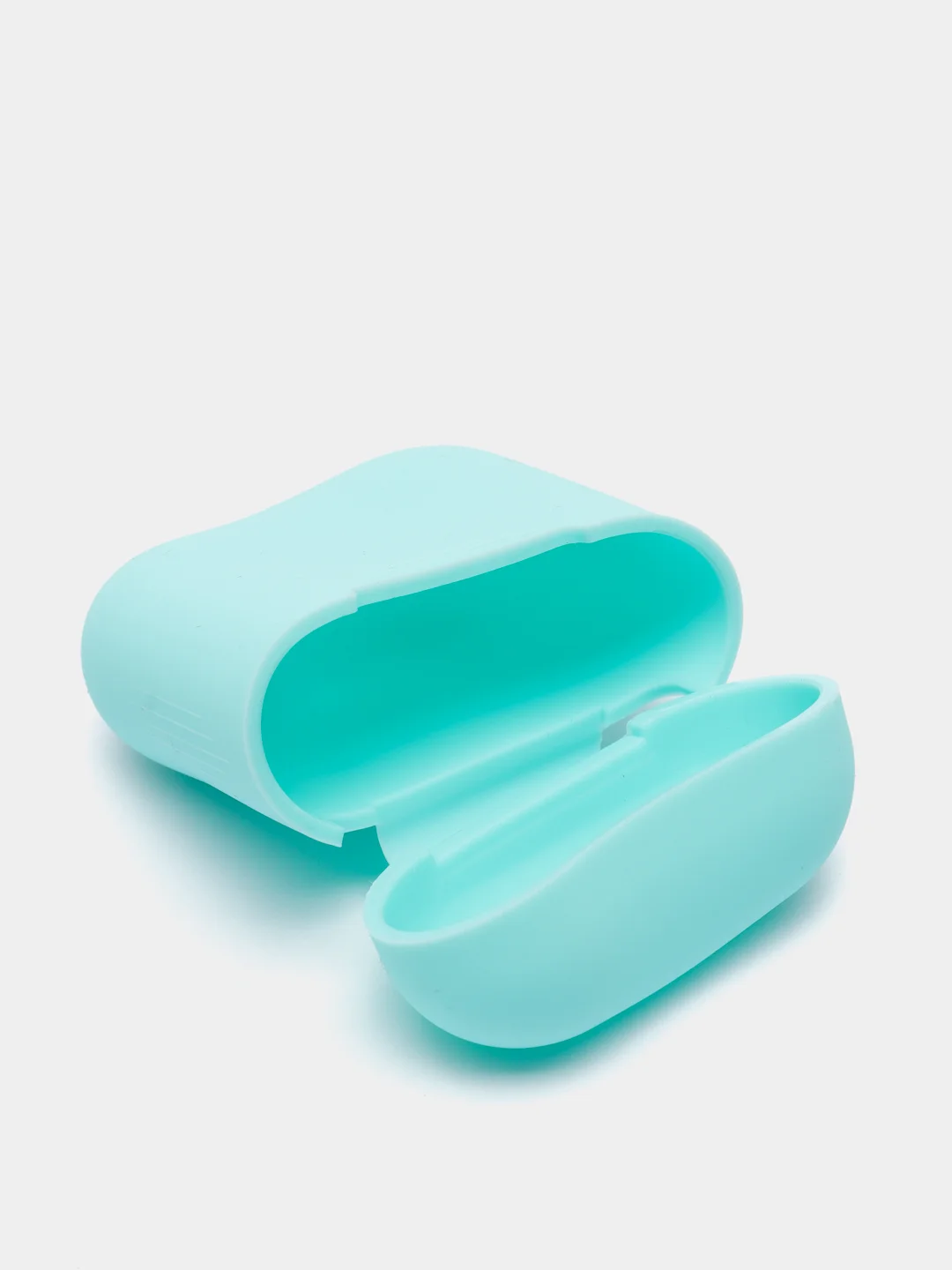 Бирюзовый силиконовый чехол для Apple AirPods 1 и AirPods 2