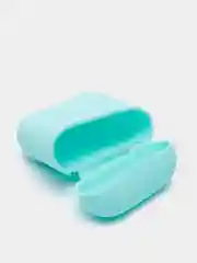 Бирюзовый силиконовый чехол для Apple AirPods 1 и AirPods 2