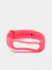 Розовый ремешок силиконовый для браслета Xiaomi Mi Band 5, 6, 7