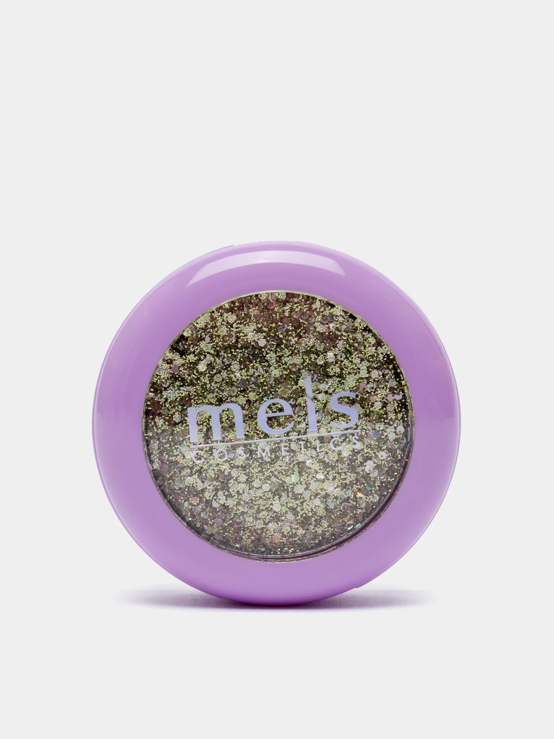 Голубой глиттер Mels cosmetisc