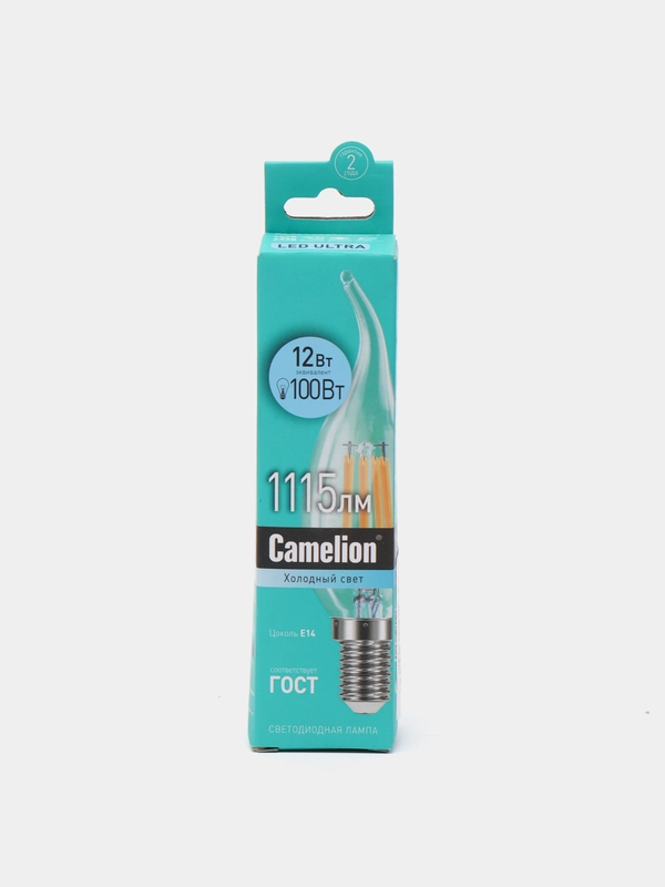 Camelion LED12-CW35-FL/845/E14  Электрическая лампа светодиодная 12Вт 220В