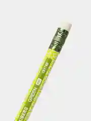 Карандаш чернографитный Brauberg "Green", 3 штуки, HB, с ластиком, пластиковый