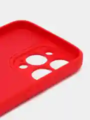 Красный чехол на iPhone 11, 13, 12, XR, Pro, Max, Mini, бархатный