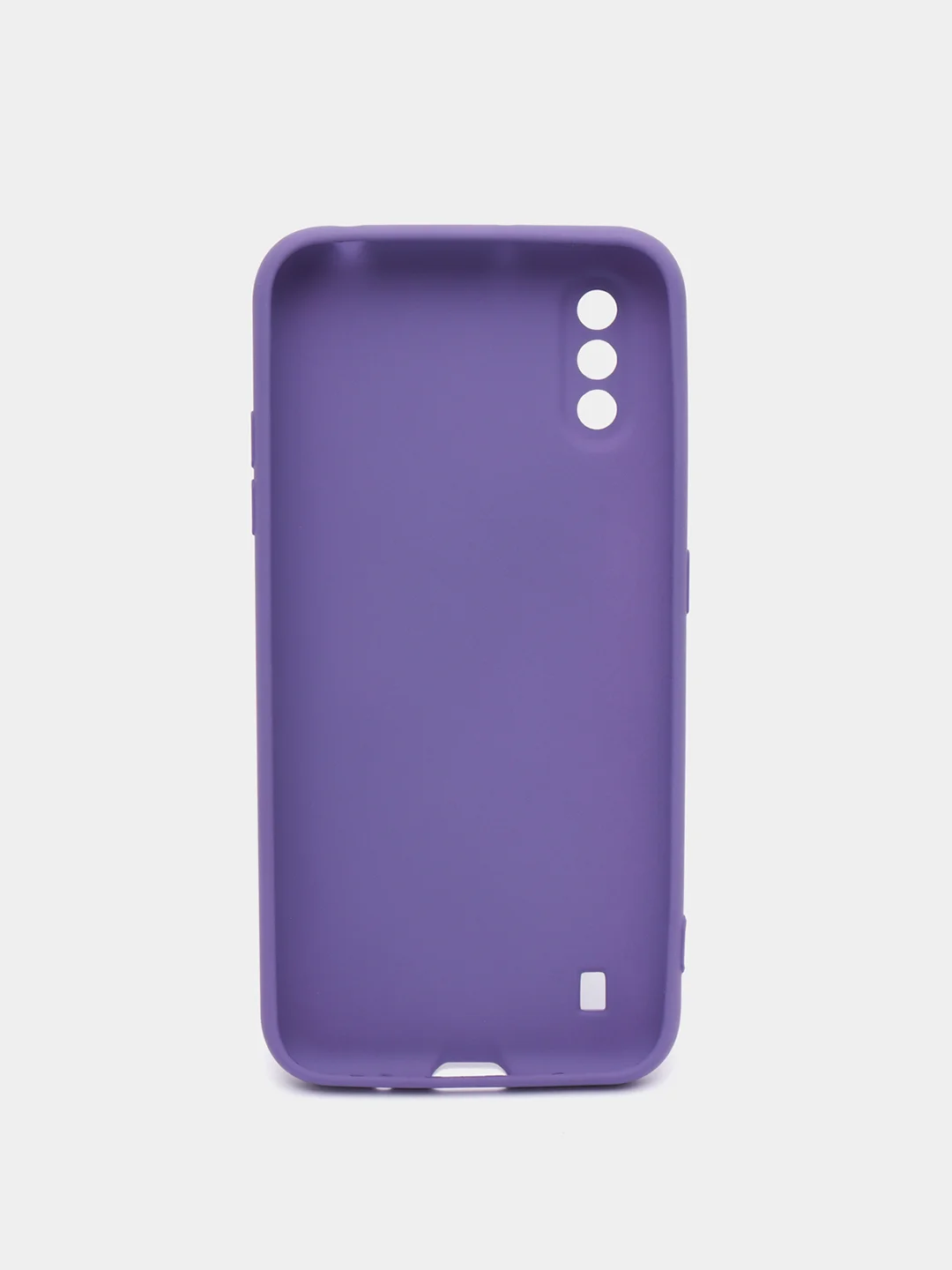Пурпурный чехол Samsung Galaxy A01 / M01, Галакси А01 / М01 чехол силиконовый рифленый