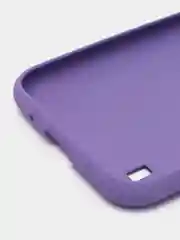 Пурпурный чехол Samsung Galaxy A01 / M01, Галакси А01 / М01 чехол силиконовый рифленый
