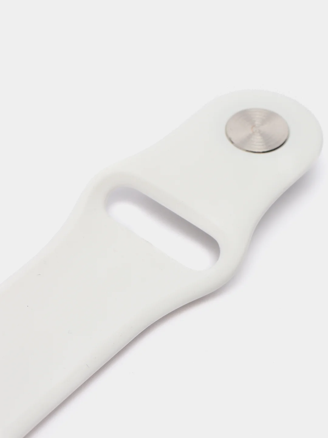 Белый ремешок на часы apple watch, браслет спортивный резиновый с принтом Пикачу аниме манга