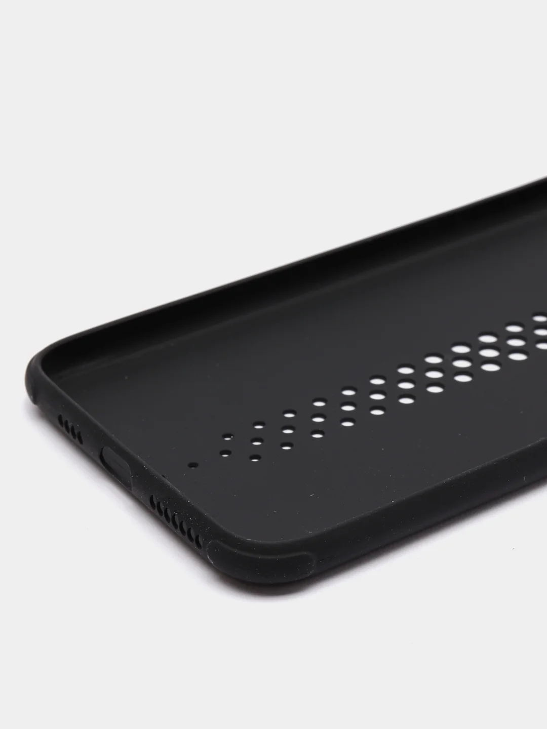 Черный силиконовый чехол Air Tunnel для iPhone XS Max, накладка
