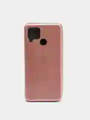 Розовый чехол-книжка для Realme C15 / C12 / C25 / C25S