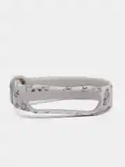 Бежевый силиконовый ремешок с принтом для Xiaomi Mi Band 7 / 3 / 4 / 5 / 6
