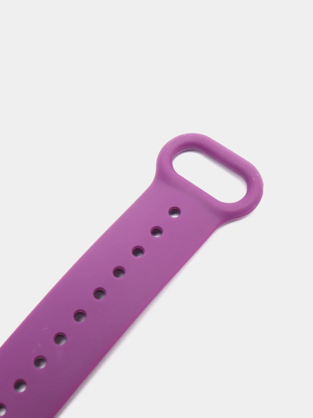 Фиолетовый ремешок силиконовый для Xiaomi Mi Band 5, Xiaomi Mi Band 6