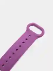 Фиолетовый ремешок силиконовый для Xiaomi Mi Band 5, Xiaomi Mi Band 6