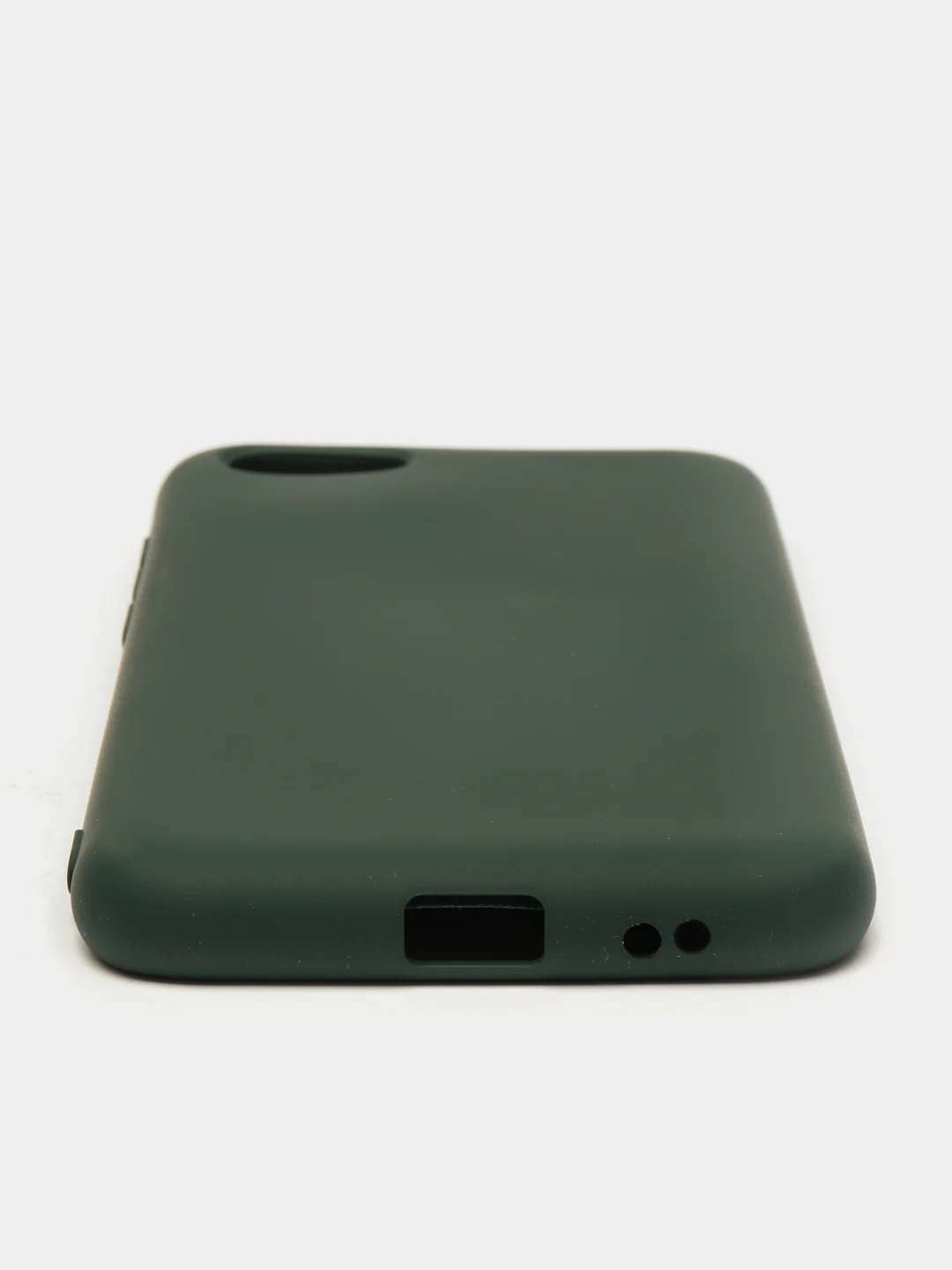 Тёмно-зелёный чехол Honor 7A, 7A Prime, 7S, Huawei Y5 2018, Y5 Lite, Y5 Prime с подкладом Silicone Cover