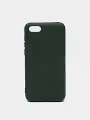Тёмно-зелёный чехол Honor 7A, 7A Prime, 7S, Huawei Y5 2018, Y5 Lite, Y5 Prime с подкладом Silicone Cover