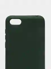 Тёмно-зелёный чехол Honor 7A, 7A Prime, 7S, Huawei Y5 2018, Y5 Lite, Y5 Prime с подкладом Silicone Cover