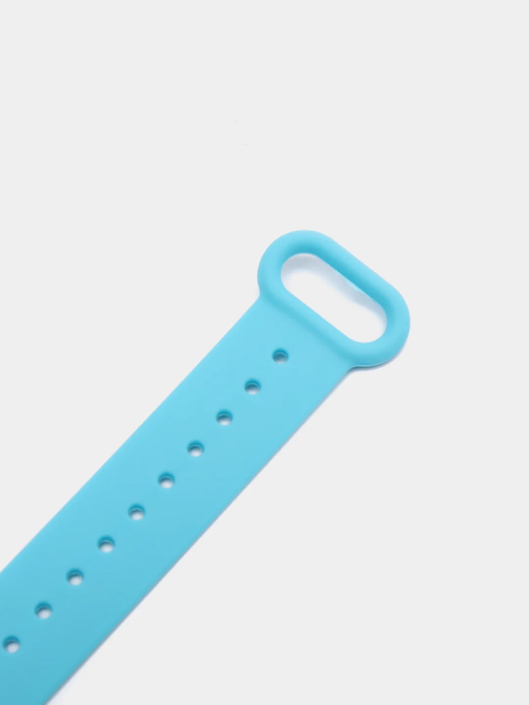 Небесно-голубой силиконовый ремешок для фитнес браслета Xiaomi Mi Band 4, Mi Band 3