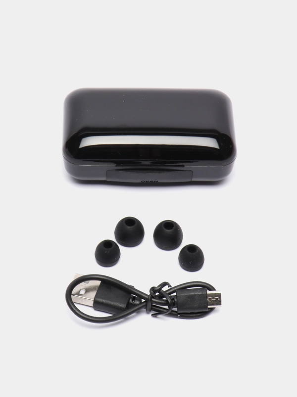 Наушники беспроводные TWS F9, Bluetooth с Power bank