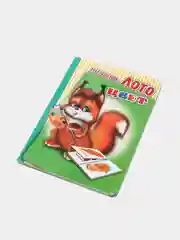 Лайм книжка-лото картонная для детей 4-6 лет, 10 х 14 см., 10 стр., УФ-лакировка обложки