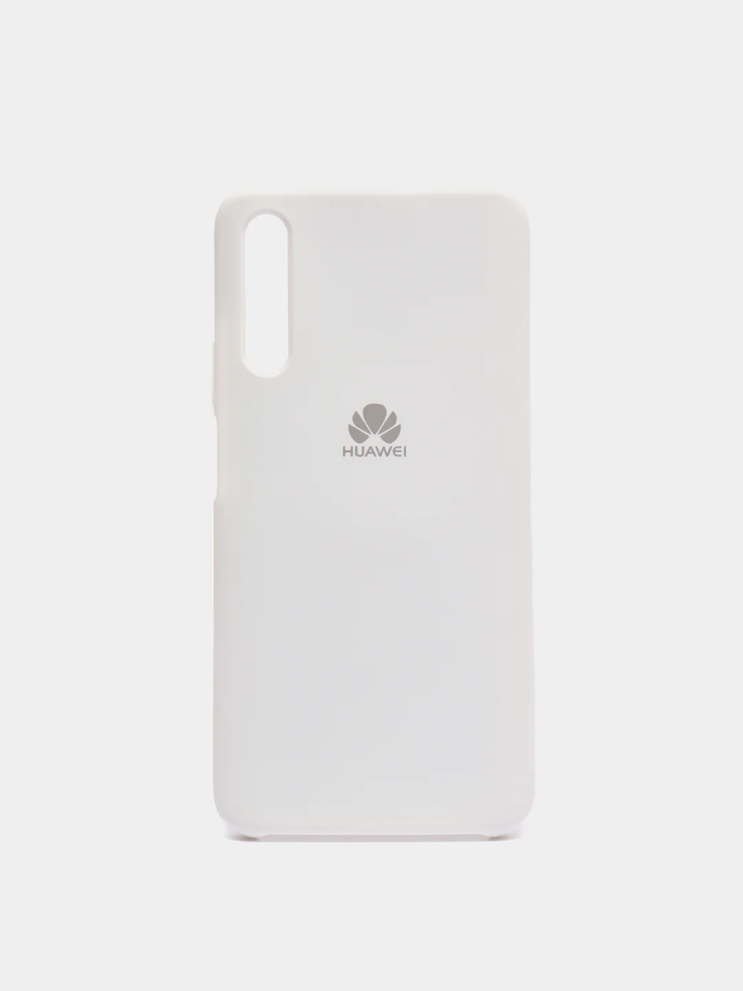 Белый чехол силиконовый Silicone Cover Case для Huawei Y9S, 9X, 9X Pro