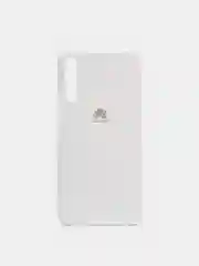 Белый чехол силиконовый Silicone Cover Case для Huawei Y9S, 9X, 9X Pro