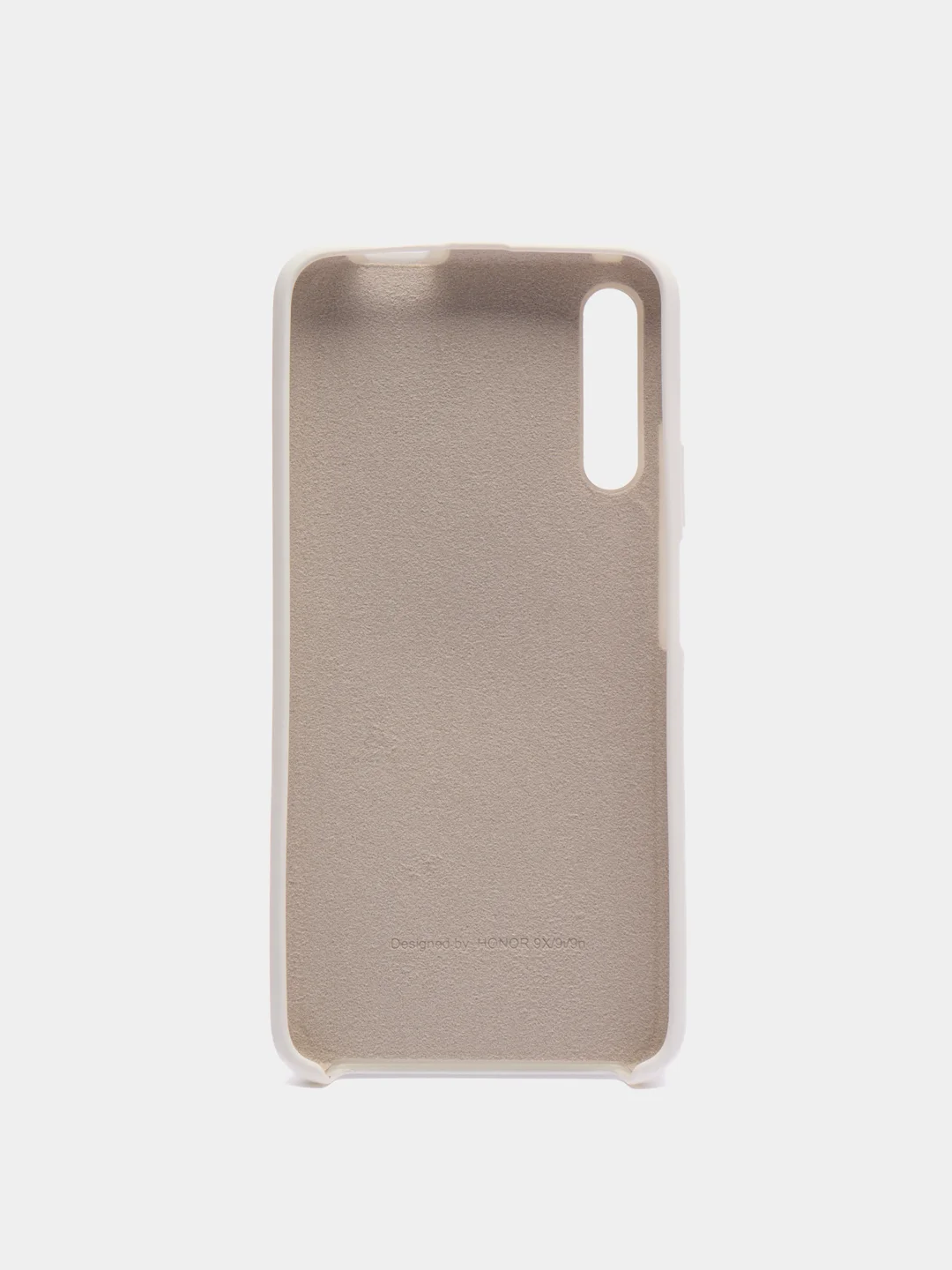Белый чехол силиконовый Silicone Cover Case для Huawei Y9S, 9X, 9X Pro