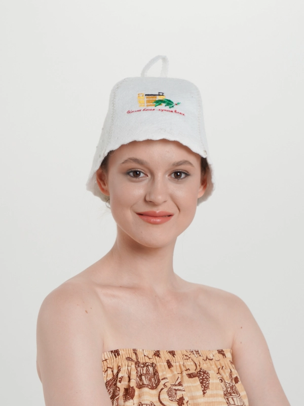 Шапка "Наша баня - лучше всех!"
