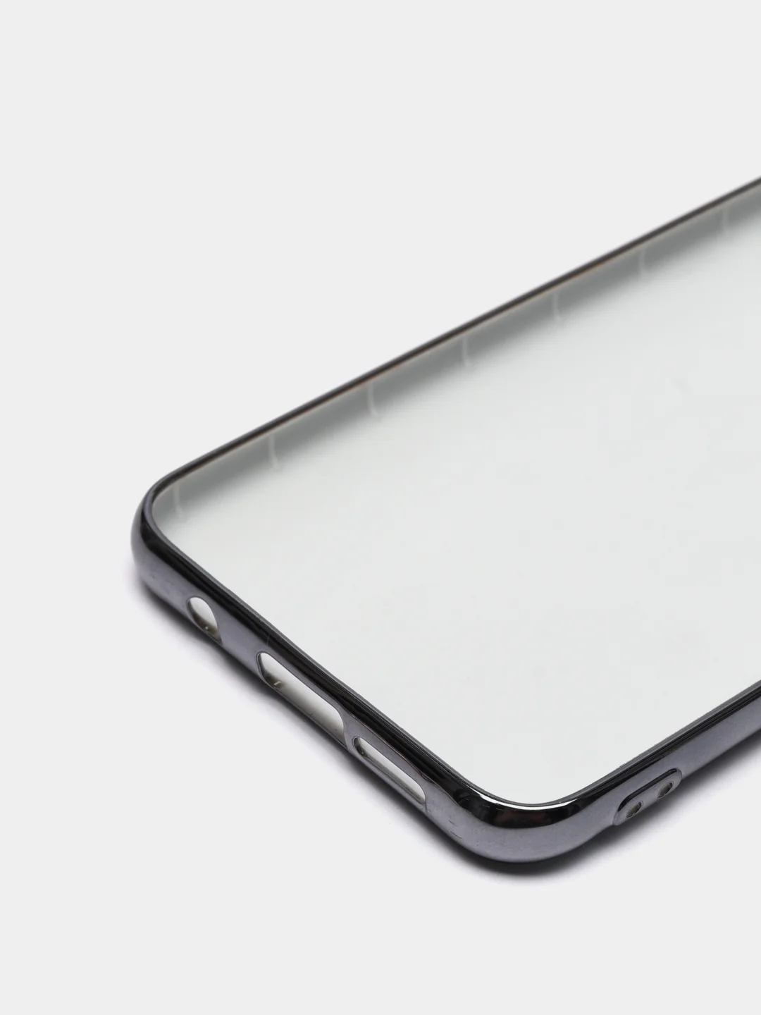 Ледяной чехол Xiaomi Redmi Note 8 Pro, Сяоми Редми Нот 8 Про силиконовый с глянцевой рамкой