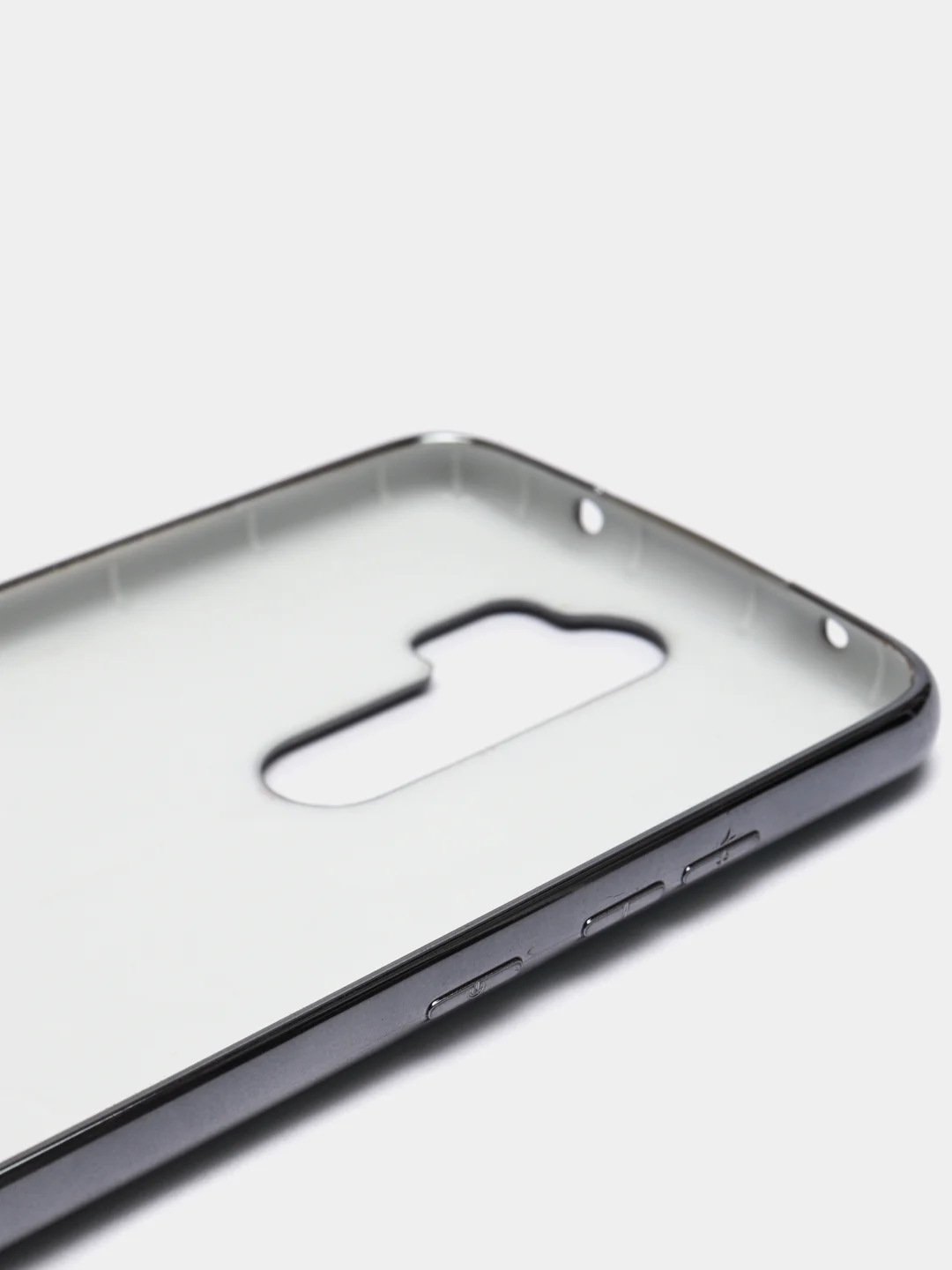 Ледяной чехол Xiaomi Redmi Note 8 Pro, Сяоми Редми Нот 8 Про силиконовый с глянцевой рамкой
