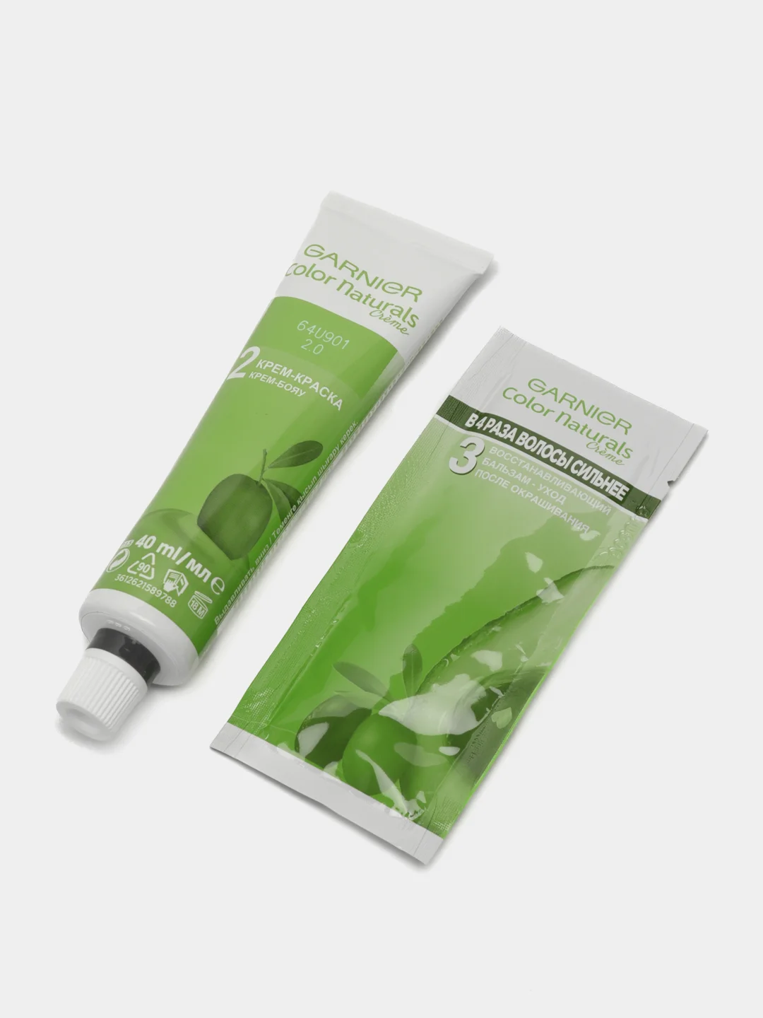 Garnier Стойкая питательная крем-краска для волос "Color Naturals", Элегантный Черный