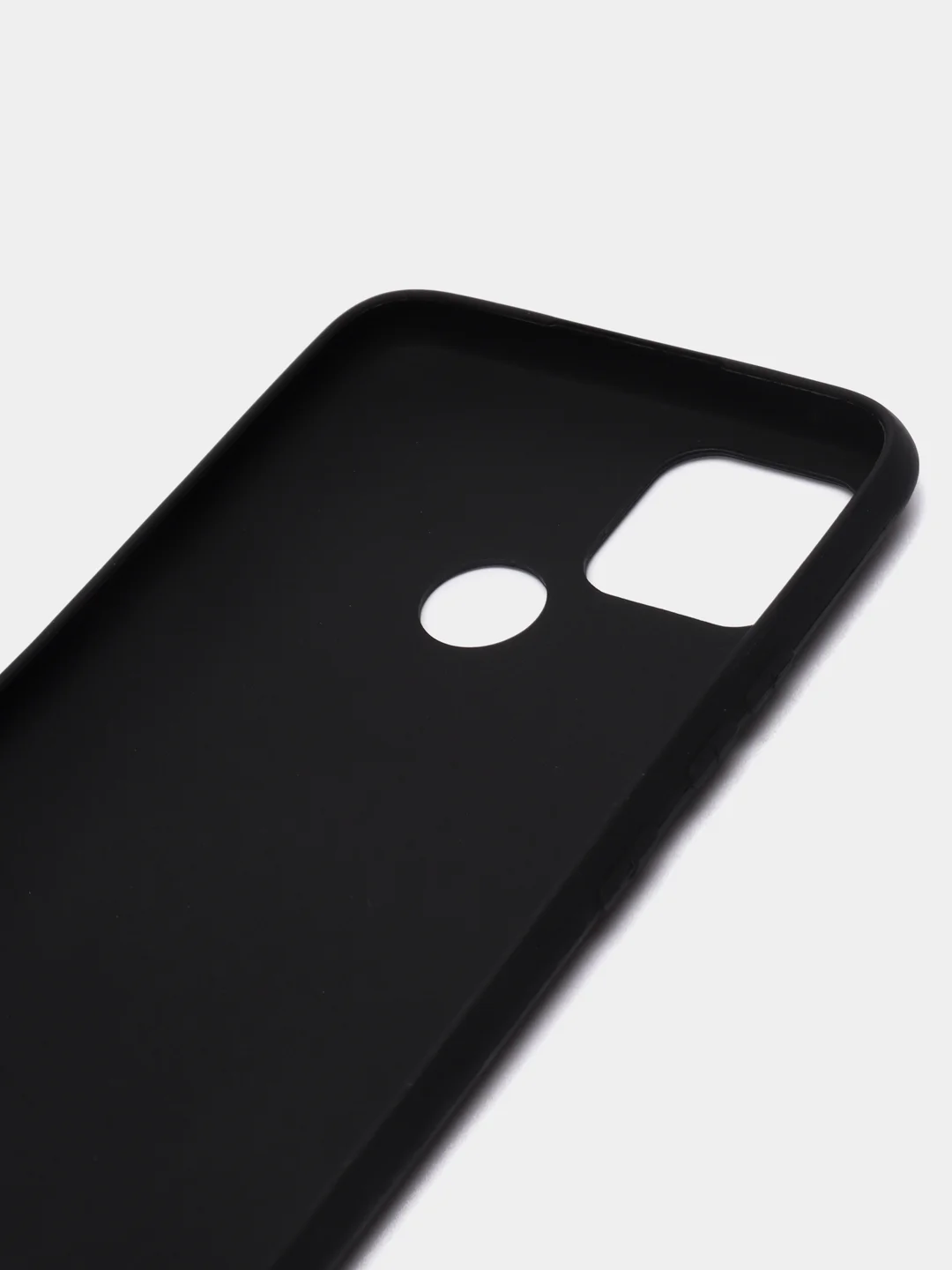 Черный чехол для Realme C12 / C20, Soft Touch реалми с12 с20