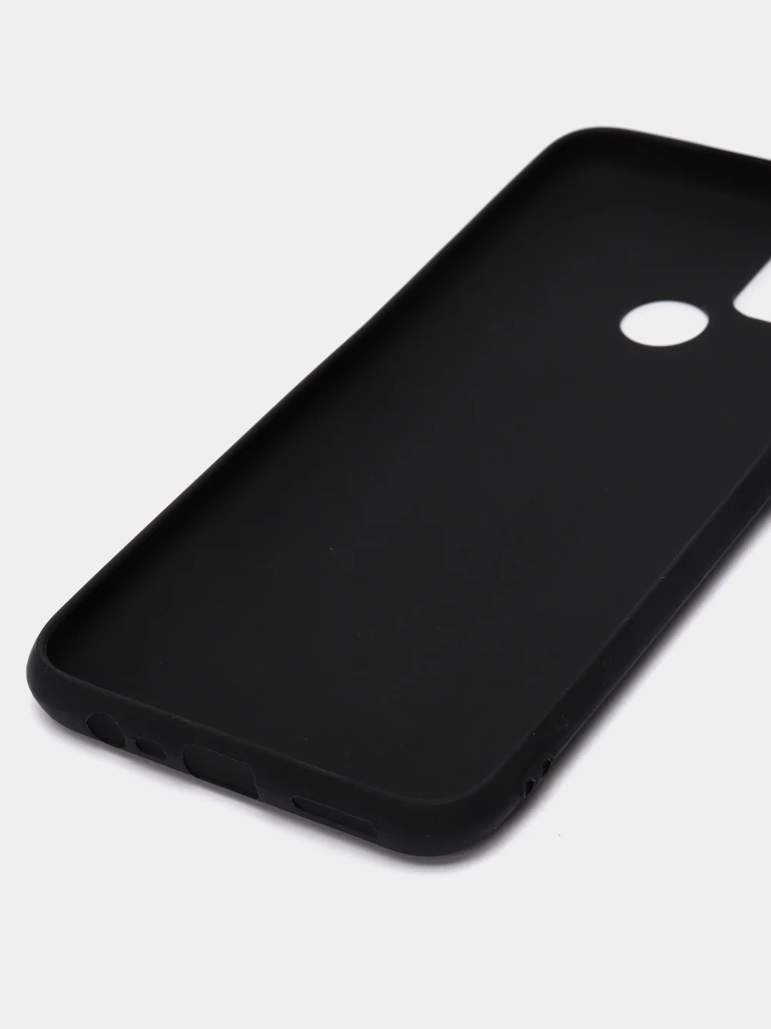 Черный чехол для Realme C12 / C20, Soft Touch реалми с12 с20