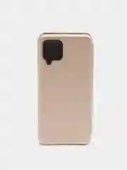 Золотой чехол-книжка Samsung Galaxy A22 / Galaxy M32 / Galaxy M22, Самсунг Галакси А22 / М32 / М22