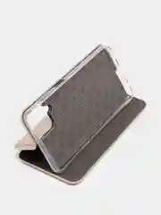 Золотой чехол-книжка Samsung Galaxy A22 / Galaxy M32 / Galaxy M22, Самсунг Галакси А22 / М32 / М22