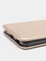 Золотой чехол-книжка Samsung Galaxy A22 / Galaxy M32 / Galaxy M22, Самсунг Галакси А22 / М32 / М22