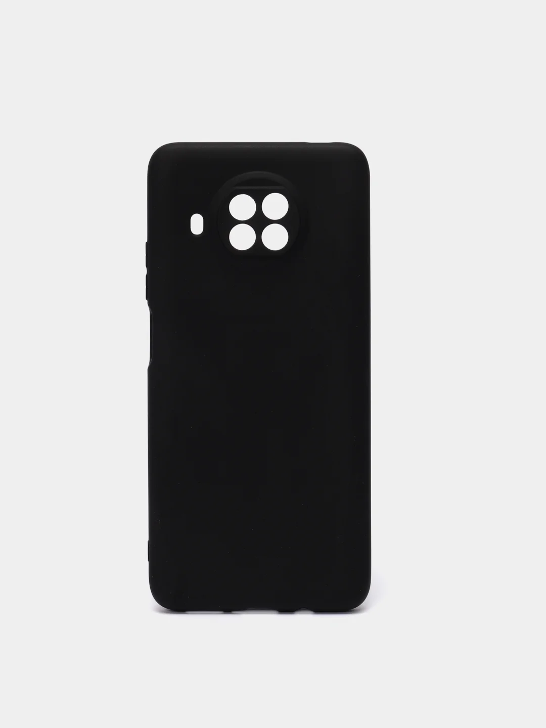 Черный чехол для Xiaomi Mi 10T Lite силиконовый