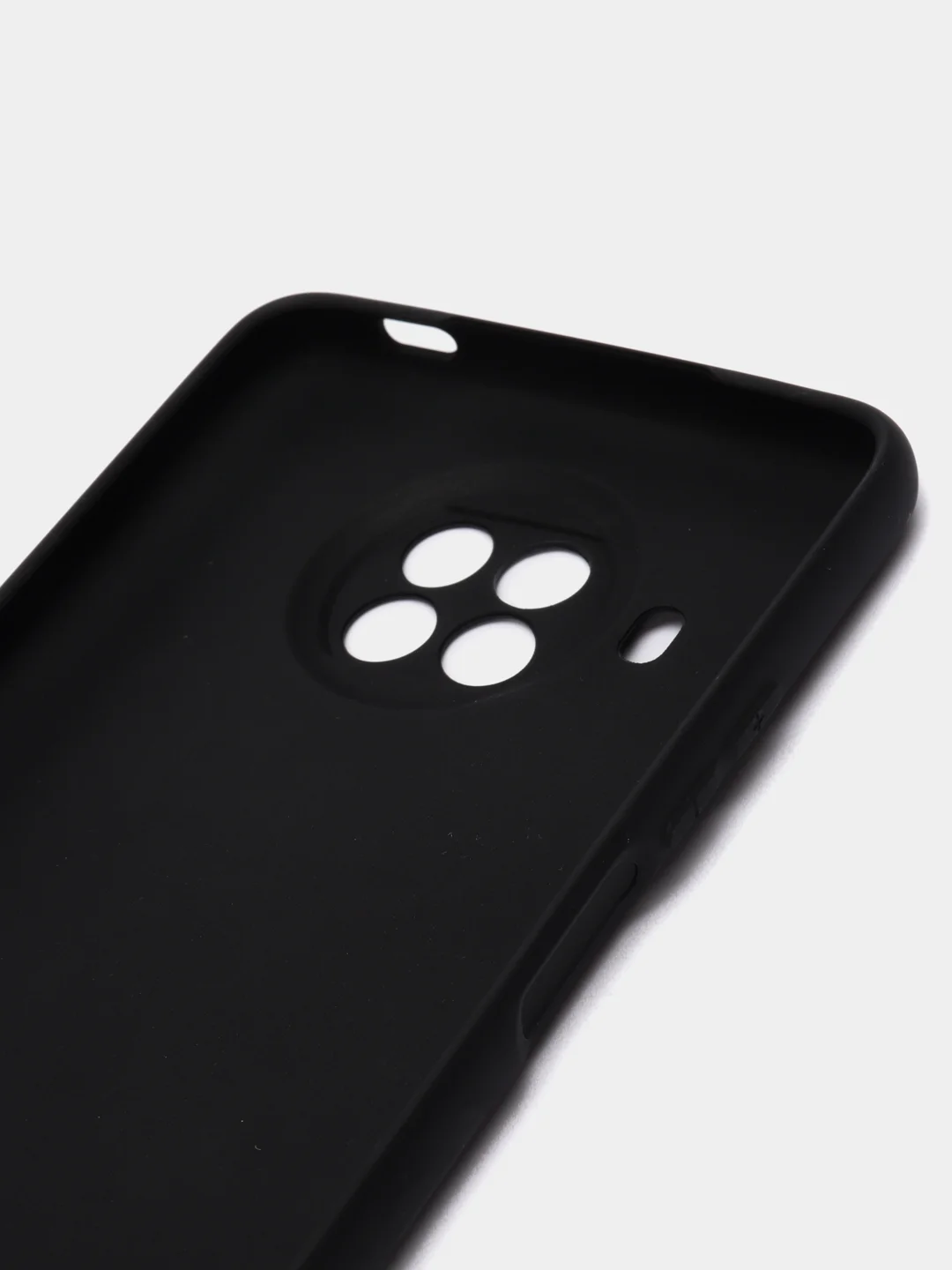 Черный чехол для Xiaomi Mi 10T Lite силиконовый