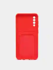 Красный wallet Чехол карман для карт Samsung A50 A30S, A31, A51 A71 A02 M02, A32, A52, A72, S20 FE